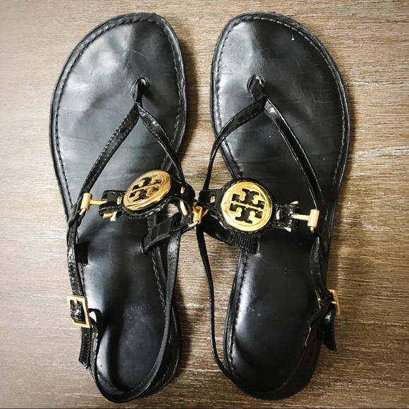 Tory Burch Shoes - Tory Burch black sandals | Size: 6.5